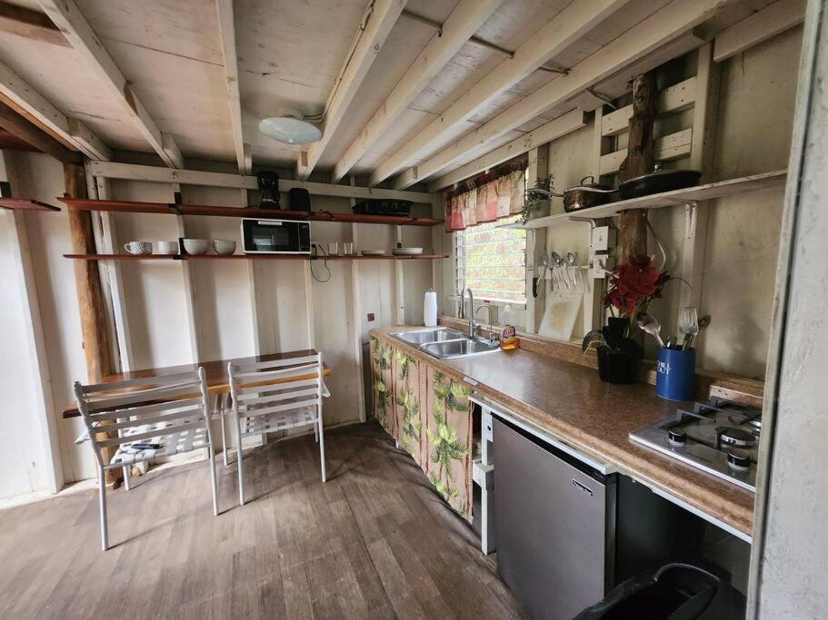 Cabin 2-Rustic Private Stay Near Volcano National Park Fern Forest Eksteriør billede